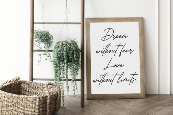 Asmillione Font Poster 4