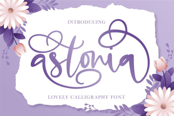 Astonia Font Poster 1