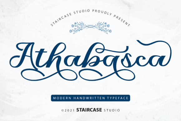 Athabasca Font Athabasca Font Poster 1
