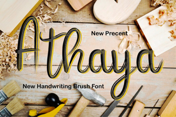 Athaya Font Poster 1