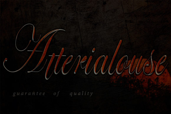 Atterialouse Font