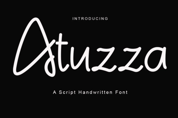 Atuzza Font Poster 1