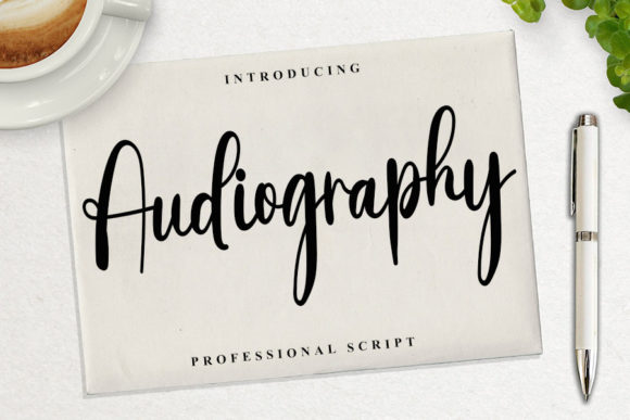 Audiography Font Poster 1