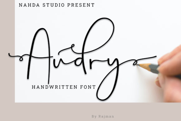 Audry Font Poster 1