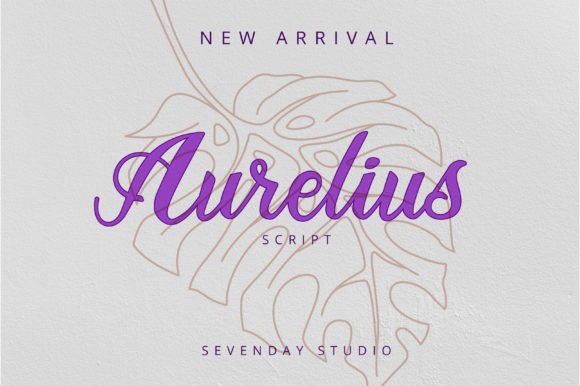 Aurelius Font Poster 1