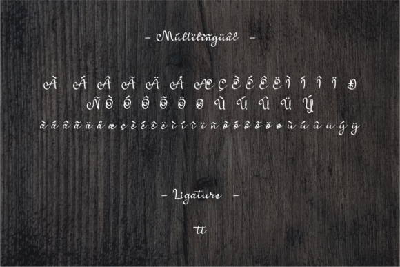 Aurora Willow Font Poster 11