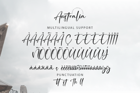 Australia Font Poster 9