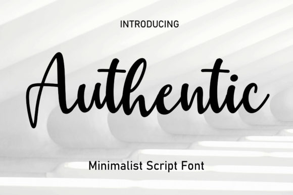 Authentic Font