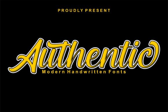 Authentic Font