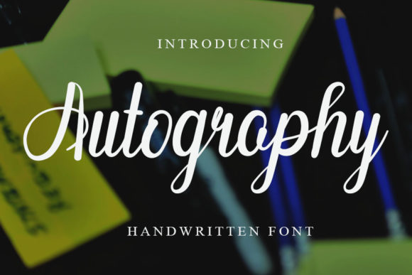 Autography Font