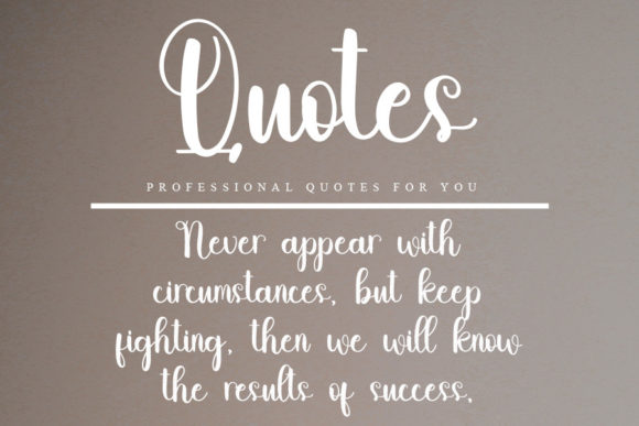 Autography Font Poster 4