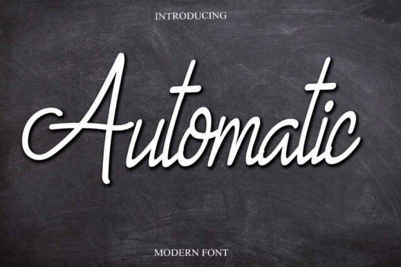 Automatic Font