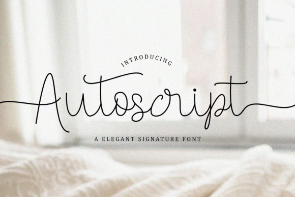 Autoscript Font