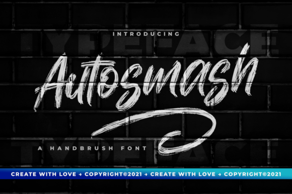 Autosmash Font Poster 1