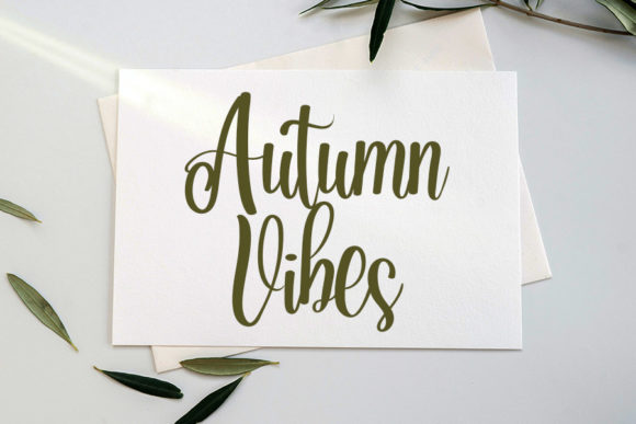 Autumns Font Poster 4