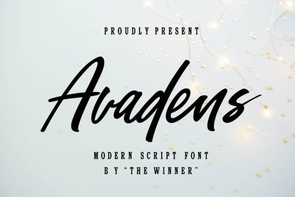 Avadens Font