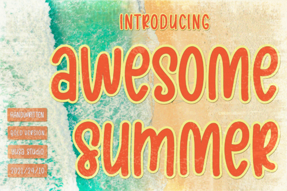 Awesome Summer Font