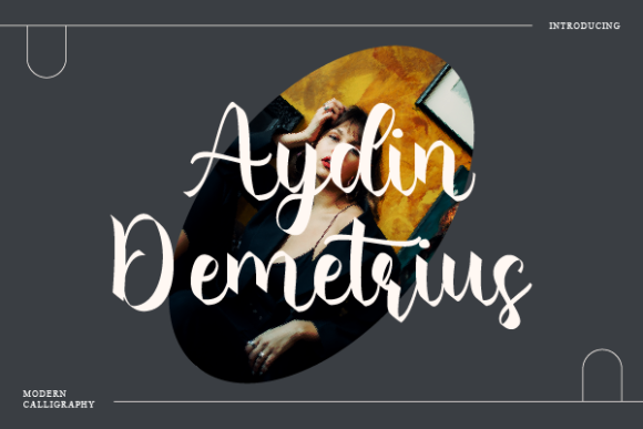 Aydin Demetrius Font Aydin Demetrius Font Poster 1