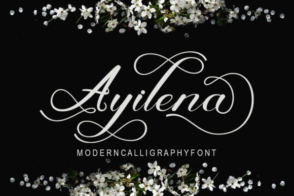 Ayilena Font Poster 1