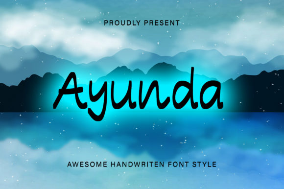 Ayunda Font Poster 1
