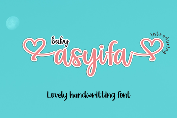 Baby Asyifa Font Baby Asyifa Font Poster 1
