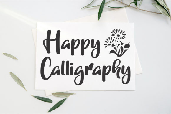 Baby Boho Font Poster 2