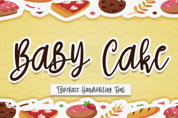 Baby Cake Font Poster 1