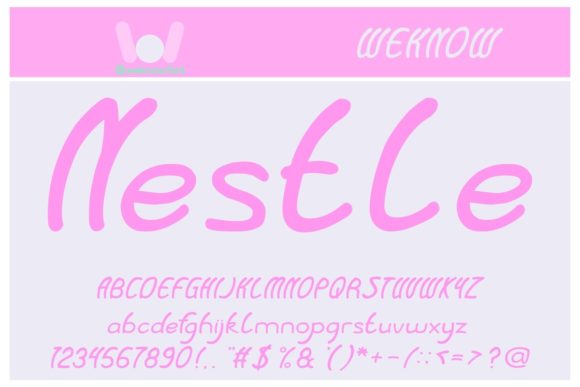 Baby Cuttie Font Poster 3