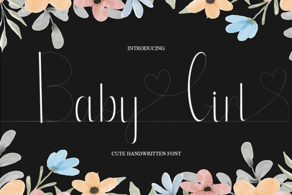 Baby Girl Font