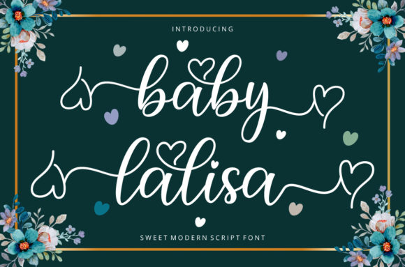 Baby Lalisa Font Poster 1
