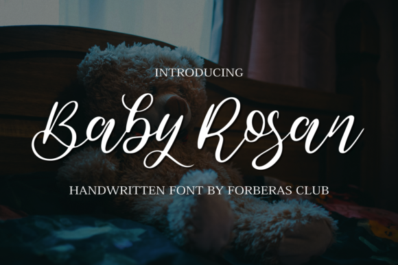 Baby Roshan Font Poster 1