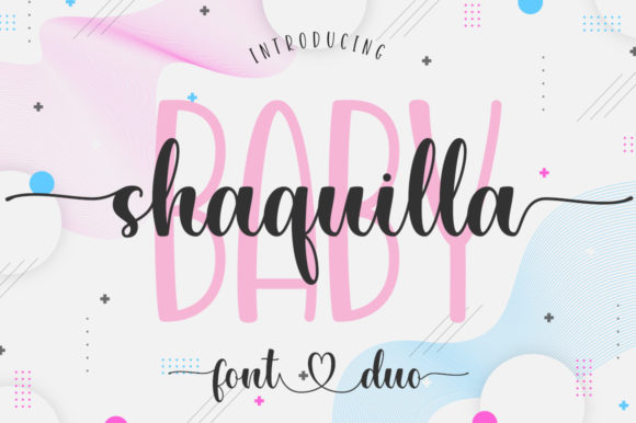 Baby Shaquilla Font Poster 1