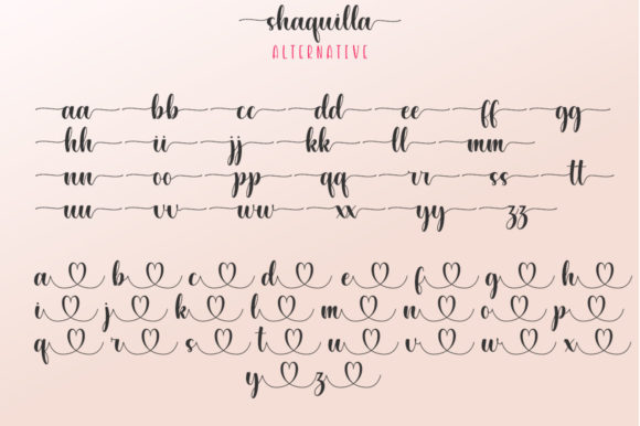 Baby Shaquilla Font Poster 7