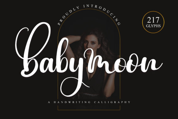 Babymoon Font Poster 1
