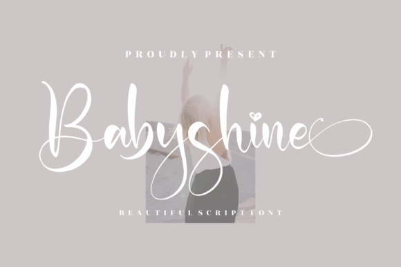 Babyshine Font Babyshine Font Poster 1
