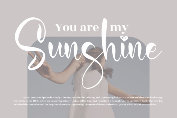 Babyshine Font Poster 3