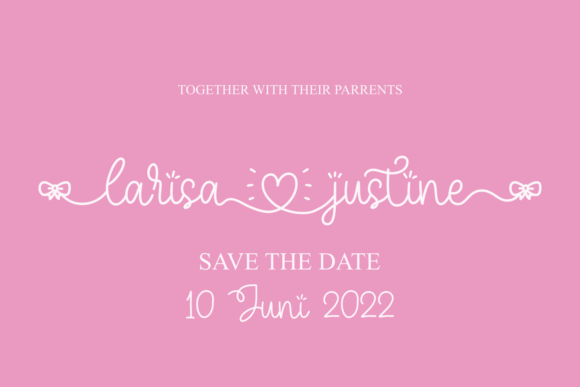 Bachelar Font Poster 2