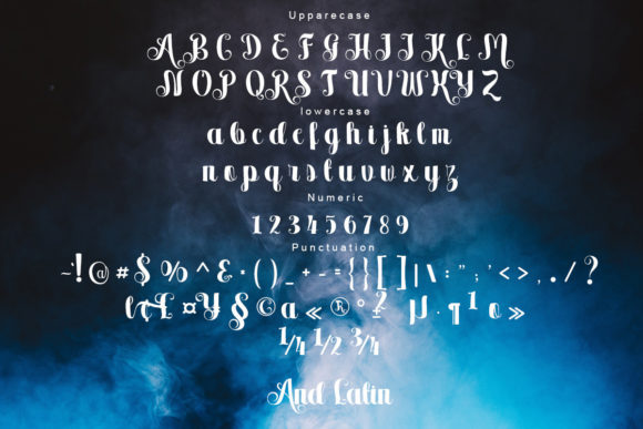 Bachtiya Font Poster 5