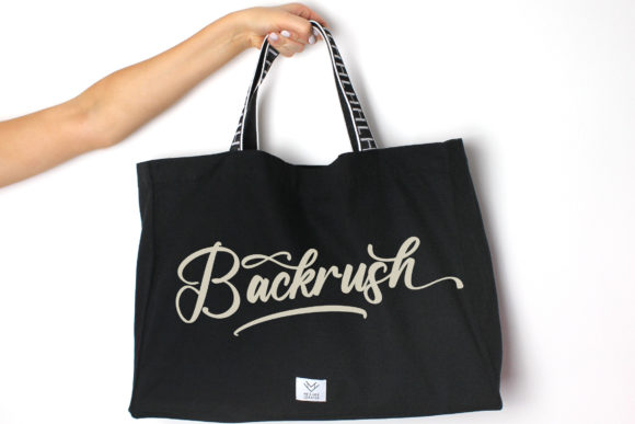 Backrush Font Poster 2