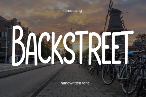 Backstreet Font