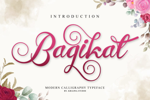 Bagikat Font Poster 1