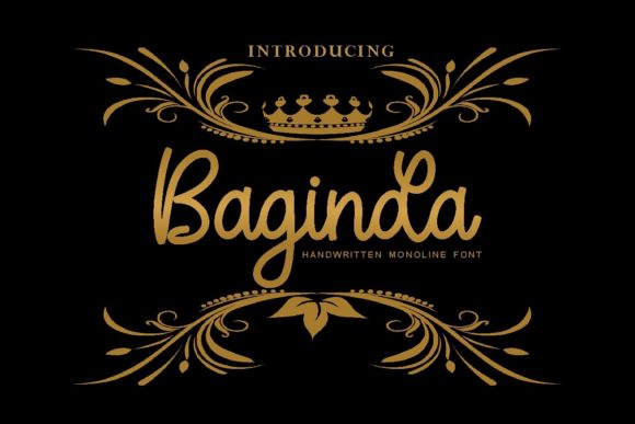 Baginda Font Poster 1