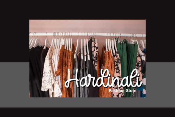 Baginda Font Poster 3