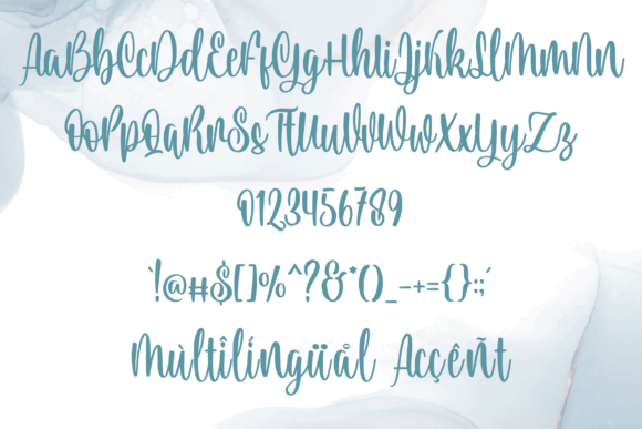 Baileys Font Poster 4