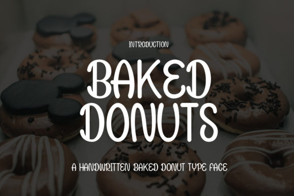 Baked Donuts Font