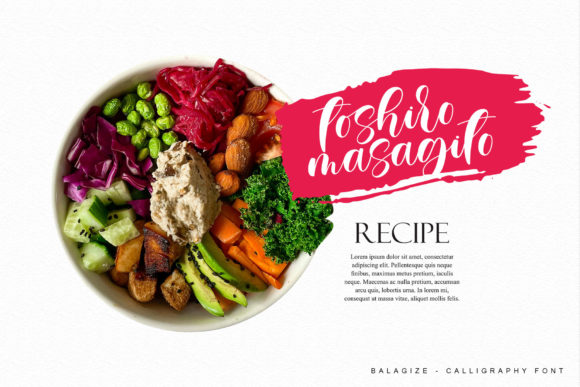 Balagize Font Poster 2