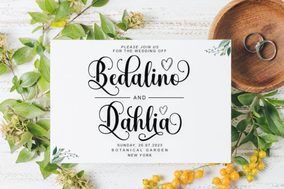 Balentia Font Poster 7