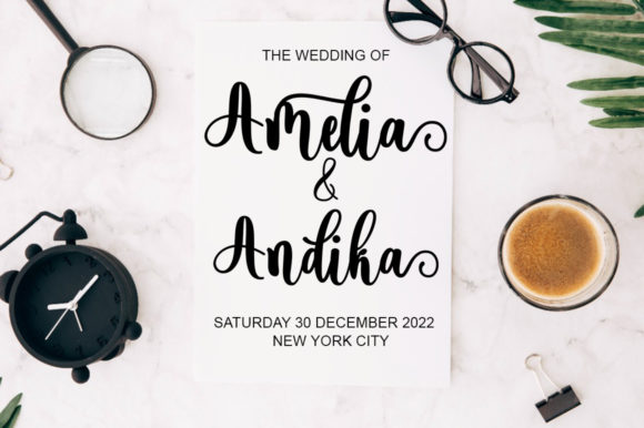 Balinda Font Poster 2