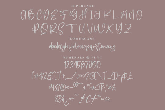 Balistica Font Poster 13