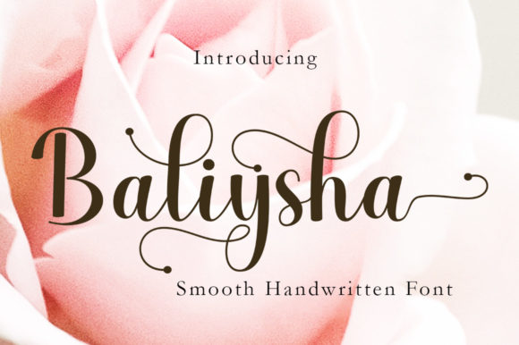 Baliysha Font Poster 7